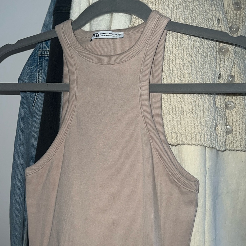 Zara ribbed tank NWOT